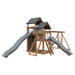 Swing Kingdom Play Set Switchback Super 59 Adventure gray and wood