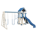 Swing Kingdom Play Set Trailblazer Basecamp 44 blue and almond