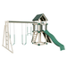 Swing Kingdom Play Set Trailblazer Basecamp 44 green and almond