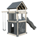 Swing Kingdom Play Set Trailblazer Basecamp 55 Clubhouse gray and almond