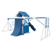 Swing Kingdom Play Set Trailblazer Basecamp 55 Fitness blue back
