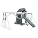 Swing Kingdom Play Set Trailblazer Basecamp 55 Fitness gray white
