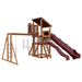 Swing Kingdom Play Set Trailblazer Basecamp 55 Lookout red wood