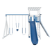 Swing Kingdom Play Set Trailblazer Basecamp 55 Stargazer blue white front