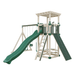 Swing Kingdom Play Set Trailblazer Basecamp 55 Stargazer green and almond