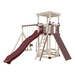 Swing Kingdom Play Set Trailblazer Basecamp 55 Stargazer red and almond