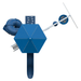 Swing Kingdom Play Set Trailblazer Basecamp 77 Honeycomb blue top view