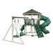 Swing Kingdom Play Set Trailblazer Basecamp 77 Honeycomb green and almond