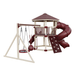 Swing Kingdom Play Set Trailblazer Basecamp 77 Honeycomb red and almond