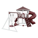 Swing Kingdom Play Set Trailblazer Basecamp 77 Honeycomb red and white