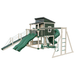Swing Kingdom Playhouse Series Kingdom Lodge Deluxe green and almond