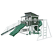 Swing Kingdom Playhouse Series Kingdom Lodge Deluxe green and white