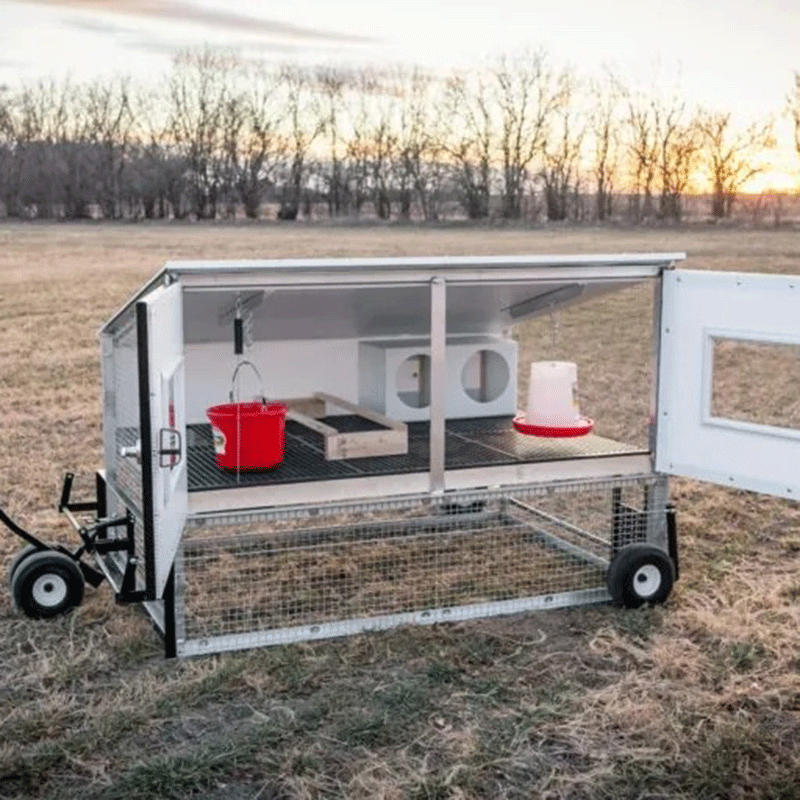Egg Cart'n Classic Chicken Tractor 8-10 hens open front