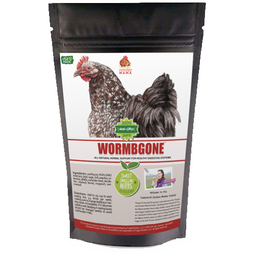 Pampered Chicken Mama WormBGone Nesting Herbs For Pet Chickens With Roses, Chilis, Calendula, Dandelion For Healthier Coops
