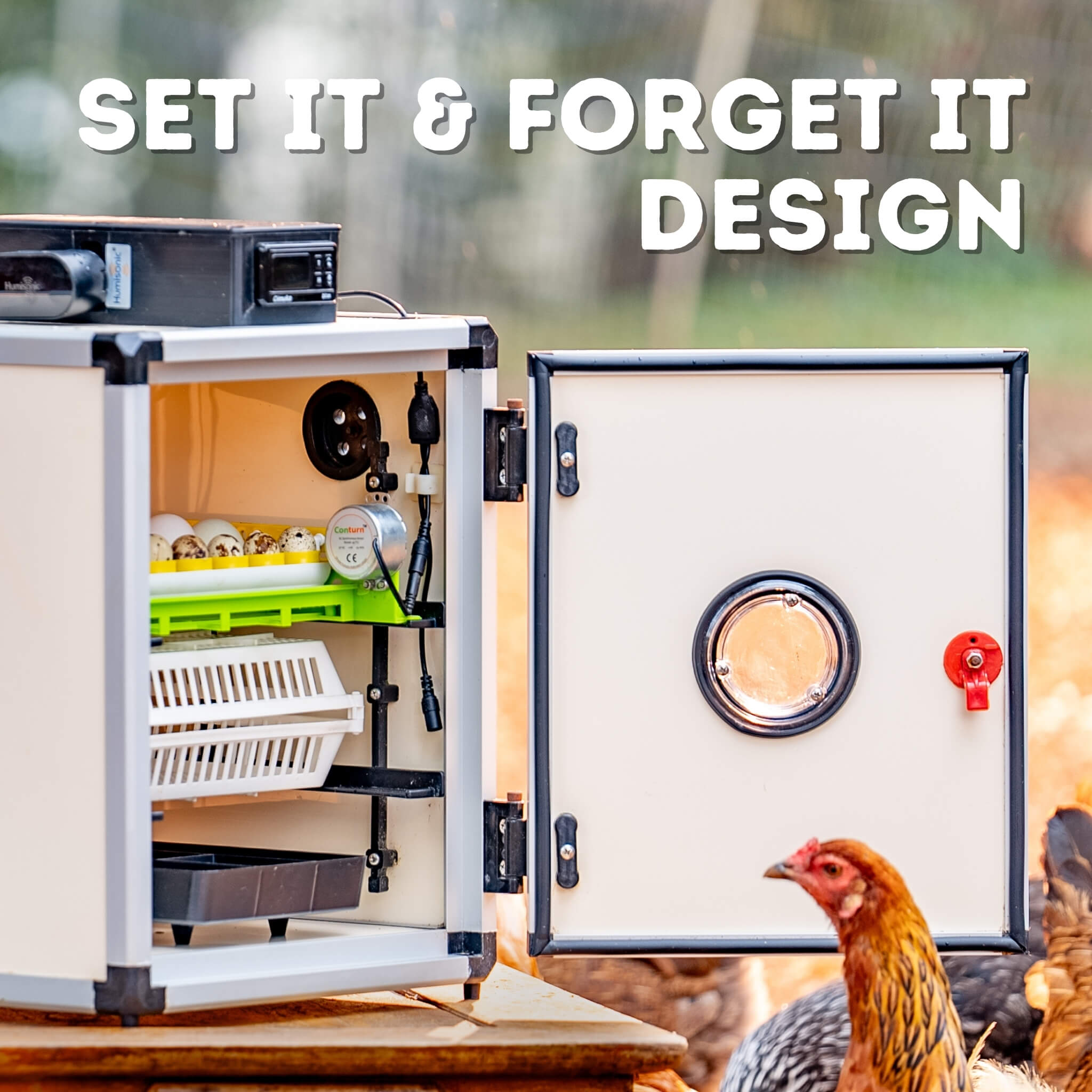 Cimuka Egg Incubator Combination Setter & Hatcher CT60 SH