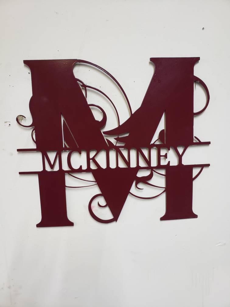Martin Metalwork Custom Monogram for Chicken Coops