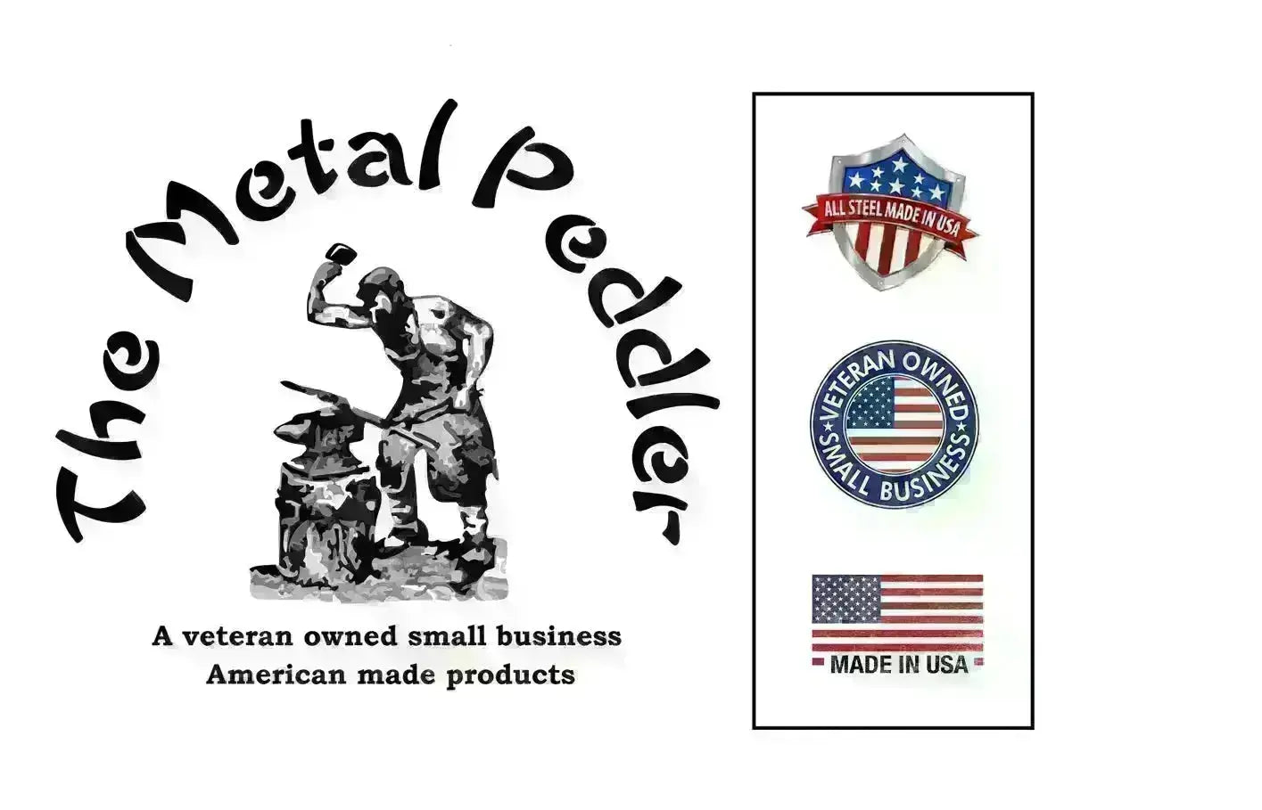 The Metal Peddler Chicken Sign - CAUTION Attack Rooster on Duty